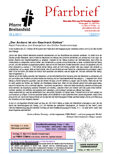 Pfarrbrief KW12