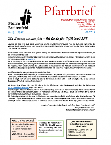 Pfarrbrief KW2