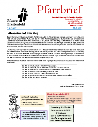 Pfarrbrief KW36