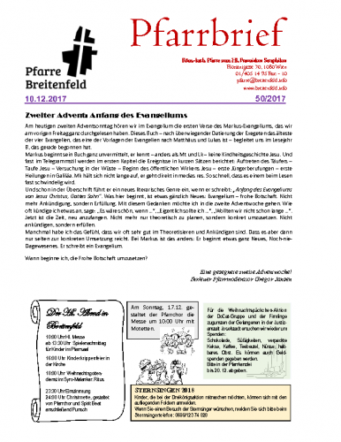 Pfarrbrief KW50