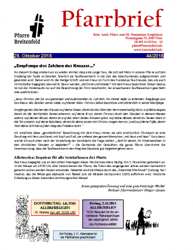 Pfarrbrief KW44