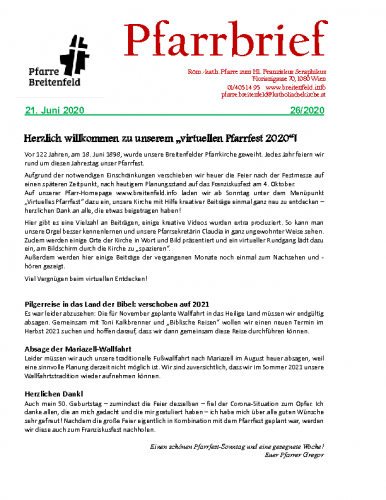 Pfarrbrief KW26