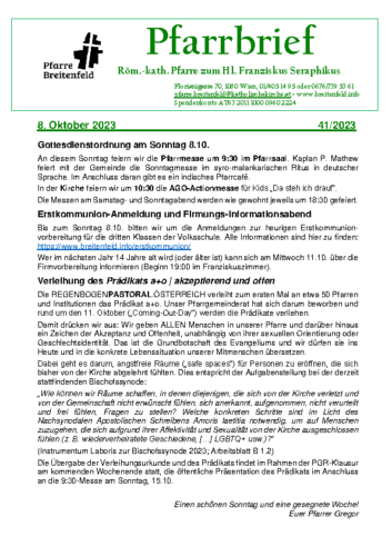 Pfarrbrief 33_2023_10_08